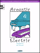 Acoustic and Electric piano sheet music cover